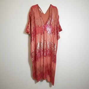Pink Stratus Caftan